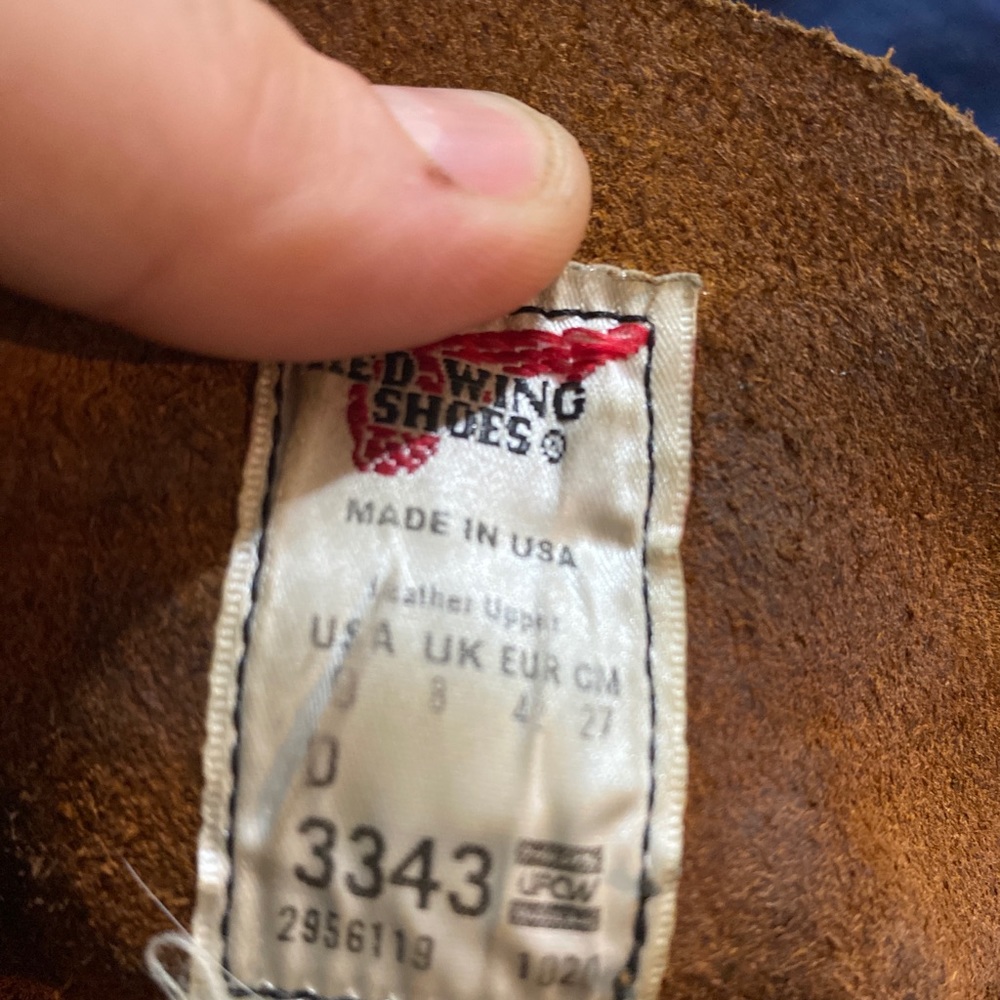 Red Wing Blacksmith 3343 Size 9